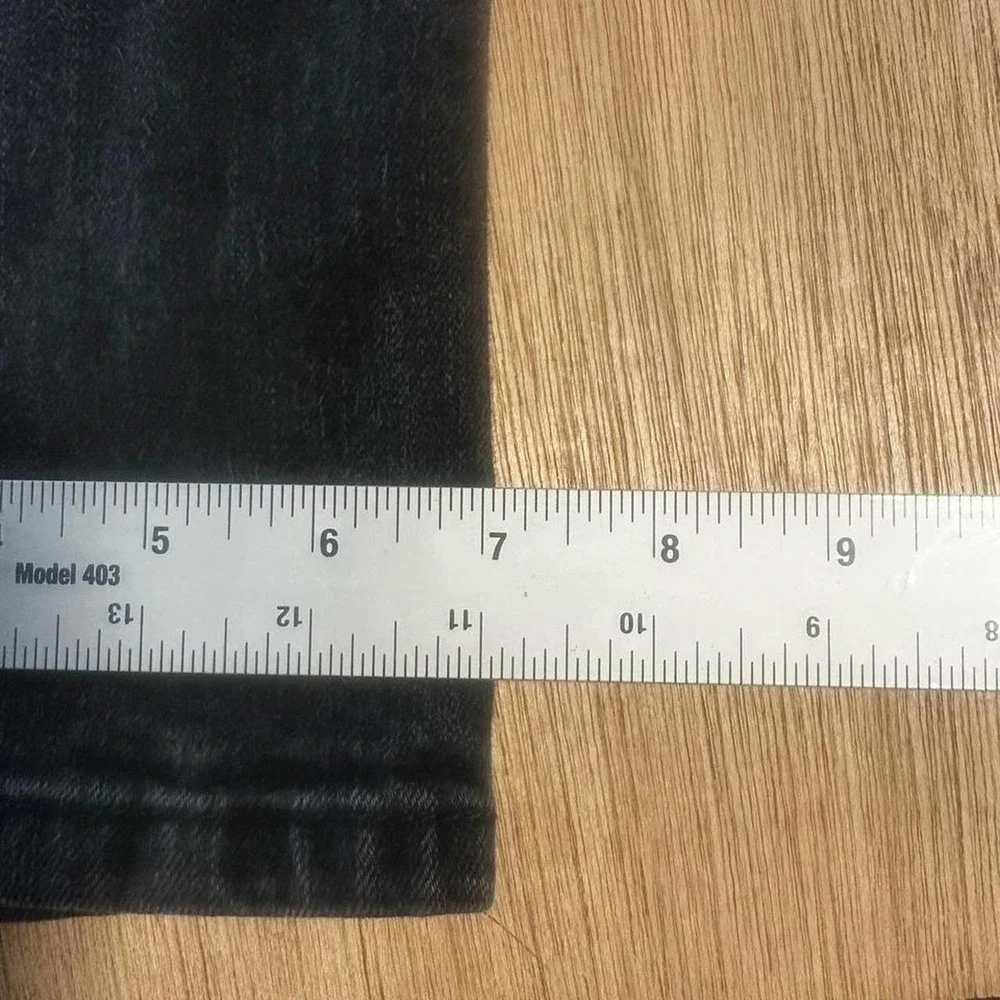 Levi's 511 Slim Fit Black Jeans Womens W36 L34 Casual Everyday